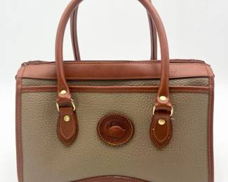 80 ClassicDooneyandBourkeTaupeAllWeatherPurse