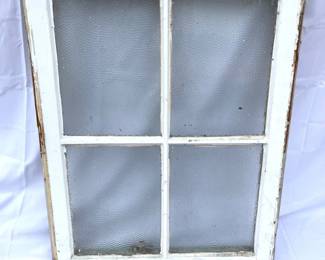 44 RusticWoodenWindowFramewithPrivacyGlass