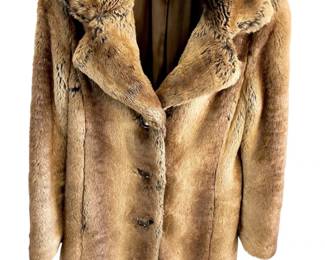 108 MichaelKorsFauxFurCoatLadiesSizeSmall