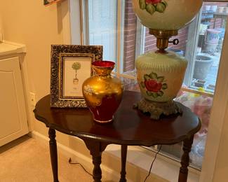 Table & GWTW lamp