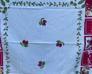 Vintage tablecloth 
