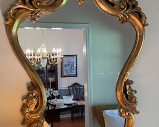 Ornate mirror