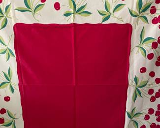Great vintage tablecloth 