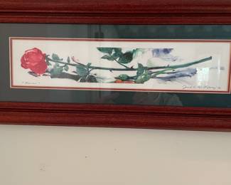 Jack DeLoney rose print