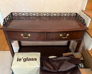 Hickory Chair foyer table