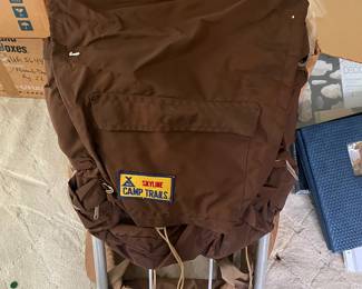 Vintage hiking backpack 