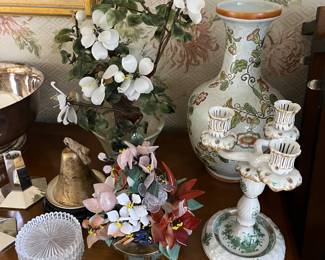 Excellent selection of vintage pottery and other home decor.