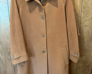Women’s wool/angora coat by Ron Leal.