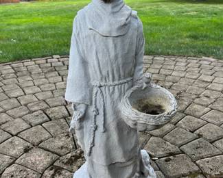 Garden statue, St. Francis of Assisi.