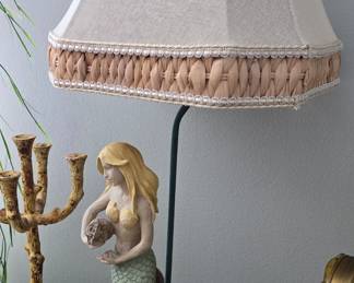 Mermaid lamp