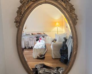 Jose Margarida & Co. (San Juan, PR) Wood Guilt Mirror (43"H x 28"W)