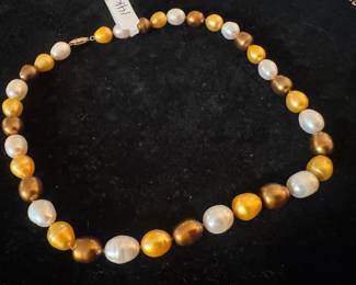 14K Gold Clasp Necklace