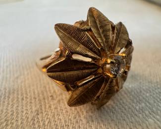 14K Gold with Diamond Ring