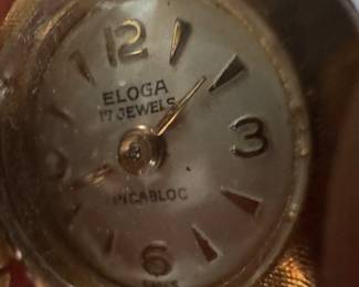 14K Gold Eloga Wristwatch