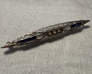 14K Gold Brooch