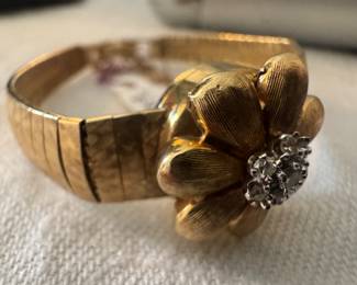 14K Gold Eloga Wristwatch