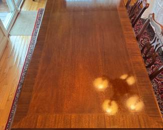 Council Craftsman Mahogany Desk / Dining Table (36"W x 72"L x 30"H) - RUG NOT FOR SALE