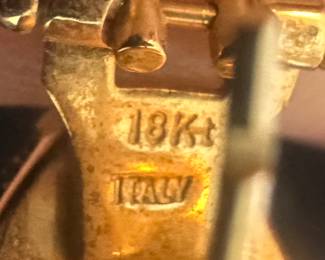 18K Gold Earrings