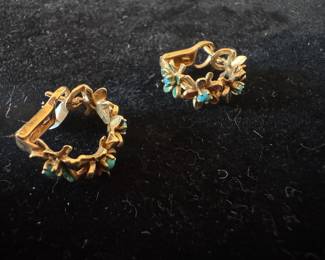 18K Gold Earrings