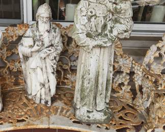 2025 Moses and St. Francis statues