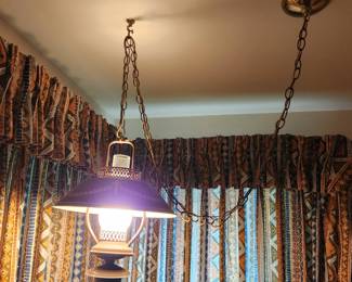 2025 Hanging brass lamp