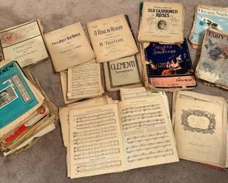 716 Vtg. Sheet Music