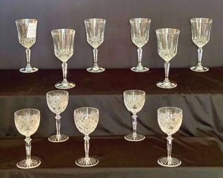 403 Brilliant Cut Crystal Stemware