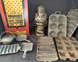 466 Wagner Ware Cast Iron Cookware