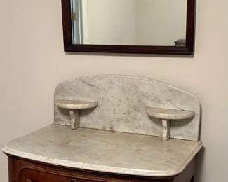 702 Victorian Marble Top Dresser