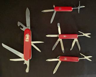 543 Swiss Army Knives