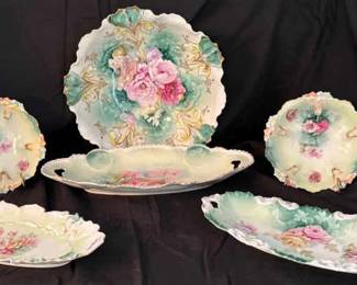 476 Ornate Porcelain Dishes