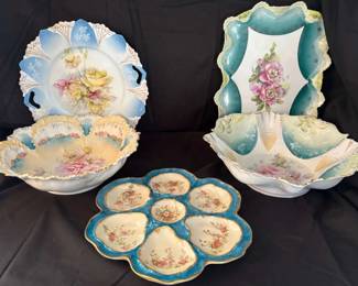 424 Pretty Dishes Incl Limoges