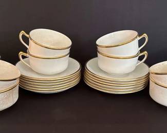 214 Homer Laughlin 18k Trim China