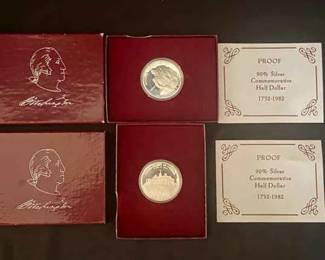 574 Commemorative Half Dollar Proofs