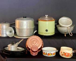 408 Vtg. Cookware