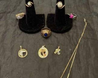 537 Gold And Gem Assortment