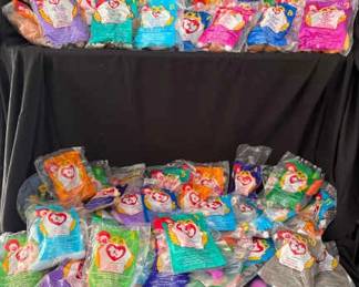 605 McDonalds Beanie Babie Collection