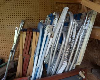 Lawn folding chairs