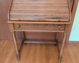 Rolled top secretary desk
