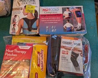 Muscle pains relief supplies