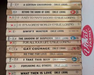 Vintage Emilie Loring books