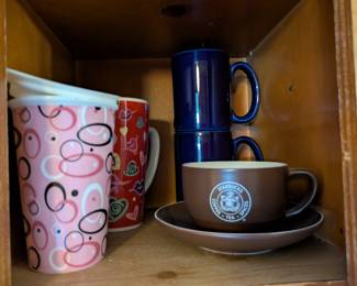 Ceramic coffee mugs