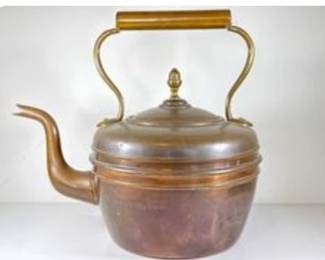 Antique Copper Kettle