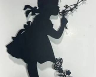 Silhouette Garden Stake