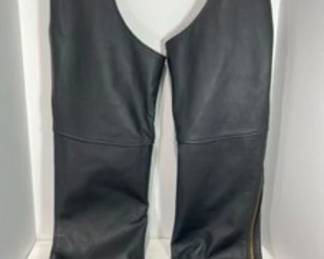 Black Leather Chaps
