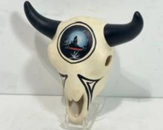 Steer Skull Pottery