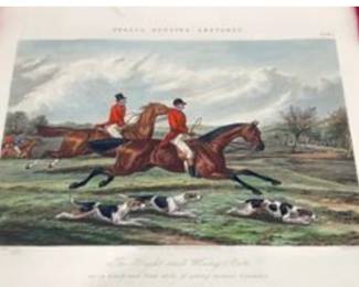 Alken Hunting Lithograph