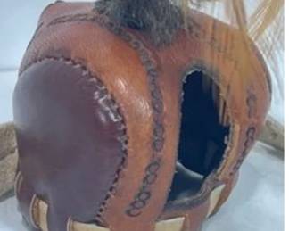 Leather Falconry Hood