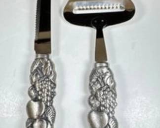 Vintage Cheese Knife Set