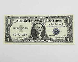 1957 A Uncirculated $1 Note